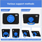 For Lenovo Tab M9 2023 EVA Hybrid PC Shockproof Tablet Case(Black)