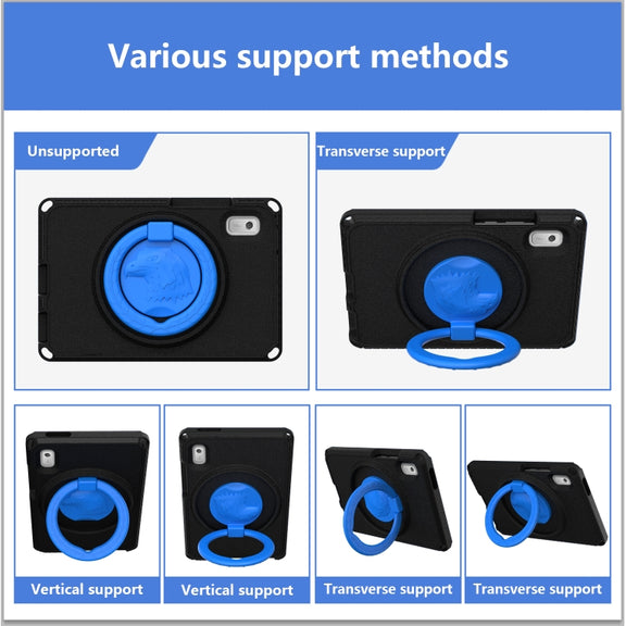 For Lenovo Tab M9 2023 EVA Hybrid PC Shockproof Tablet Case(Black)