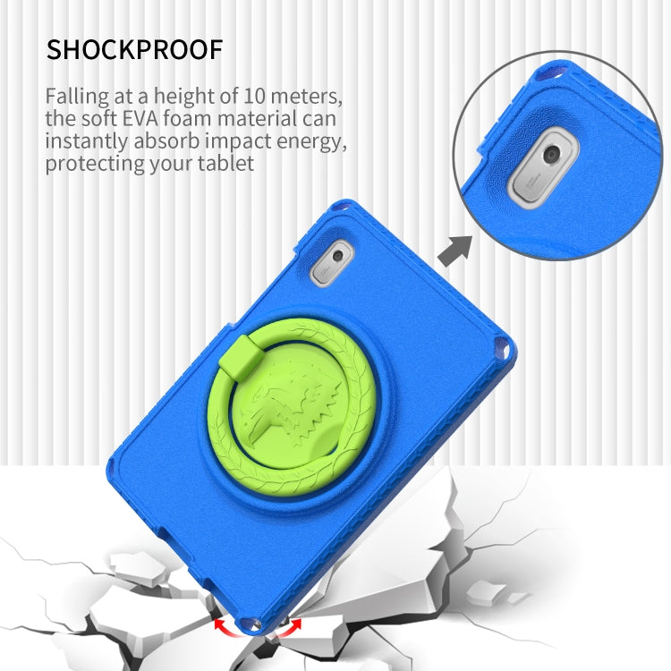 For Lenovo Tab M9 2023 EVA Hybrid PC Shockproof Tablet Case(Blue)