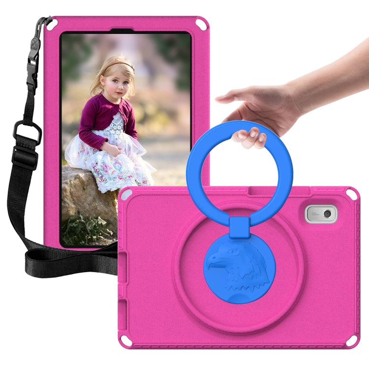 For Lenovo Tab M9 2023 EVA Hybrid PC Shockproof Tablet Case(Rose Red)