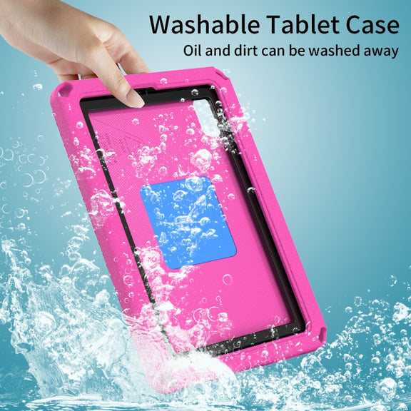 For Lenovo Tab M9 2023 EVA Hybrid PC Shockproof Tablet Case(Rose Red)