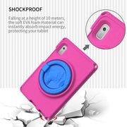 For Lenovo Tab M9 2023 EVA Hybrid PC Shockproof Tablet Case(Rose Red)