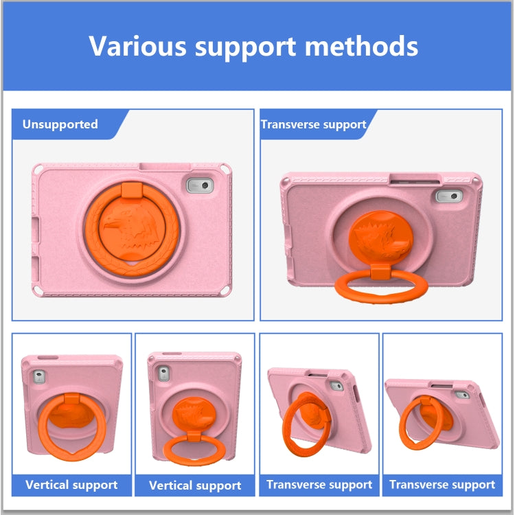 For Lenovo Tab M9 2023 EVA Hybrid PC Shockproof Tablet Case(Pink)