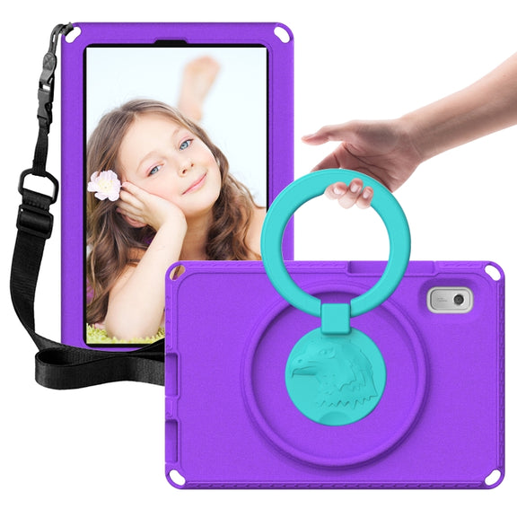 For Lenovo Tab M9 2023 EVA Hybrid PC Shockproof Tablet Case(Purple)