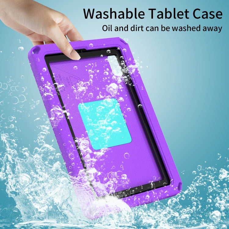 For Lenovo Tab M9 2023 EVA Hybrid PC Shockproof Tablet Case(Purple)