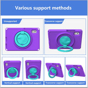 For Lenovo Tab M9 2023 EVA Hybrid PC Shockproof Tablet Case(Purple)