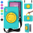 For Lenovo Tab M9 2023 EVA Hybrid PC Shockproof Tablet Case(Glacial Green) - Lenovo by PMC TechLife | Online Shopping South Africa | PMC TechLife | Buy Now Pay Later Mobicred