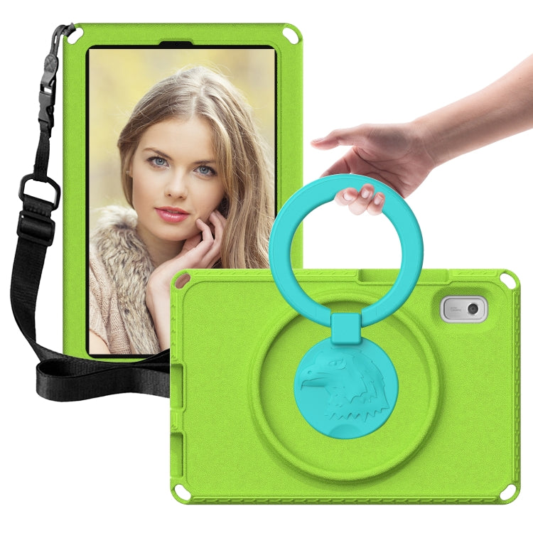 For Lenovo Tab M9 2023 EVA Hybrid PC Shockproof Tablet Case(Grass Green)