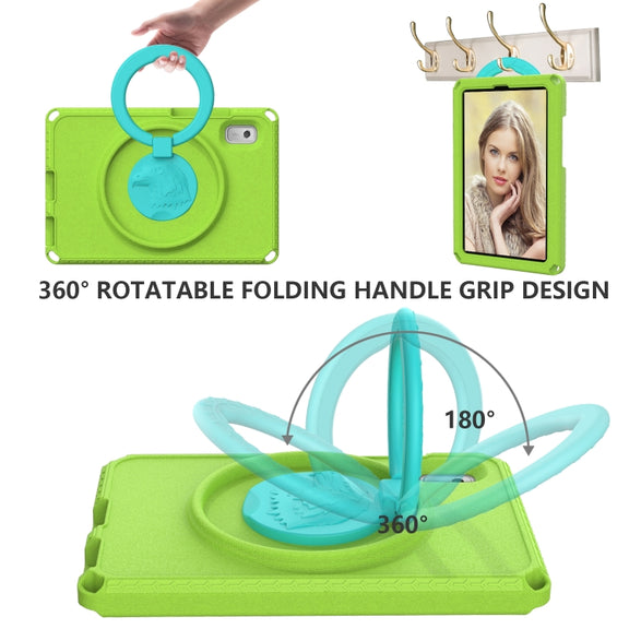 For Lenovo Tab M9 2023 EVA Hybrid PC Shockproof Tablet Case(Grass Green)