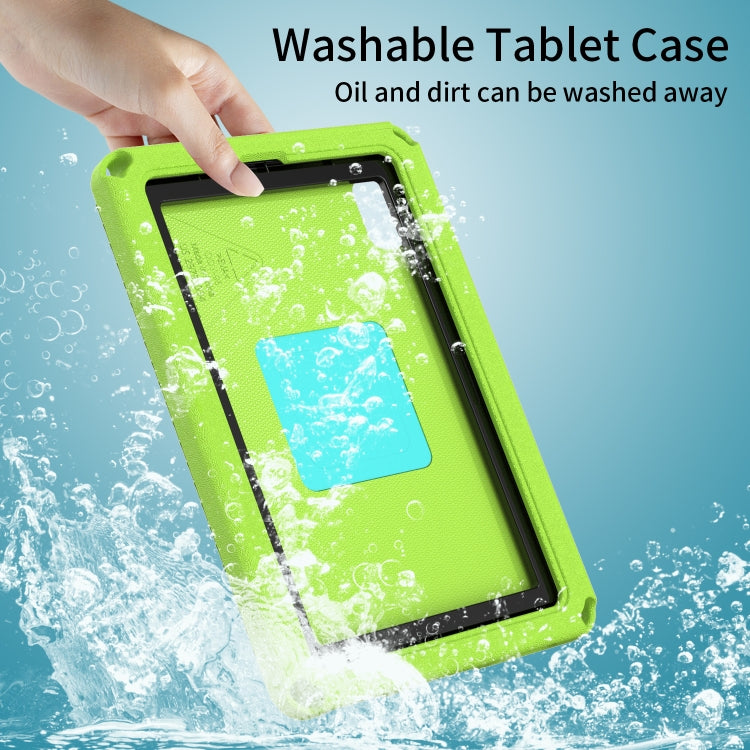 For Lenovo Tab M9 2023 EVA Hybrid PC Shockproof Tablet Case(Grass Green)