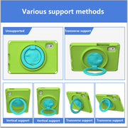 For Lenovo Tab M9 2023 EVA Hybrid PC Shockproof Tablet Case(Grass Green)