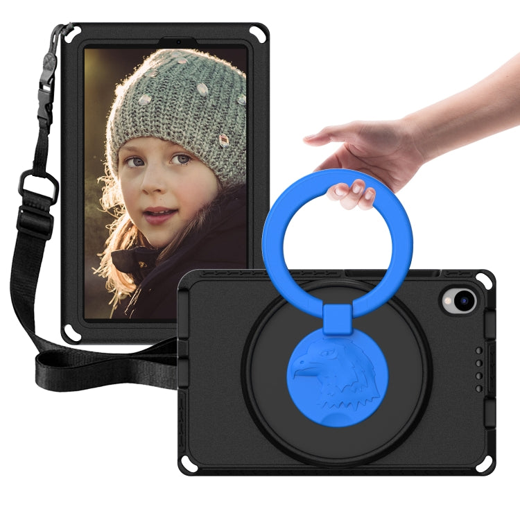 For TCL Tab 8 LE / WiFi 2023 EVA Hybrid PC Shockproof Tablet Case with Frame(Black)