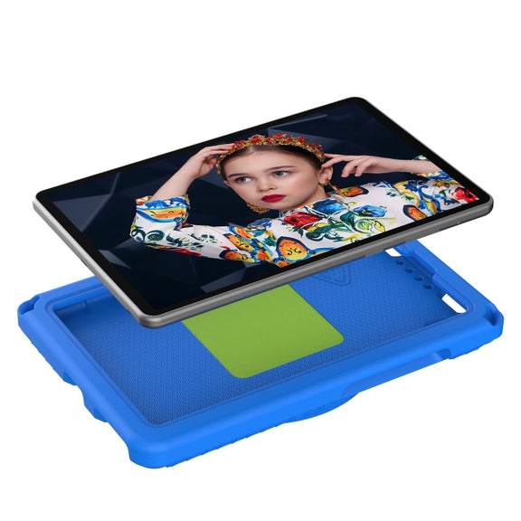 For TCL Tab 8 LE / WiFi 2023 EVA Hybrid PC Shockproof Tablet Case with Frame(Blue)