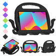 For TCL Tab 8 LE / WiFi 2023 Octopus Style EVA Hybrid PC Shockproof Tablet Case with Strap(Black) - Others by PMC TechLife | Online Shopping South Africa | PMC TechLife | Buy Now Pay Later Mobicred