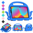 For TCL Tab 8 LE / WiFi 2023 Octopus Style EVA Hybrid PC Shockproof Tablet Case with Strap(Blue) - free shipping - PMC TechLife - Order now!