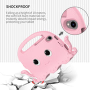 For TCL Tab 8 LE / WiFi 2023 Octopus Style EVA Hybrid PC Shockproof Tablet Case with Strap(Pink)