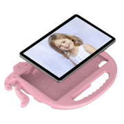 For TCL Tab 8 LE / WiFi 2023 Octopus Style EVA Hybrid PC Shockproof Tablet Case with Strap(Pink)