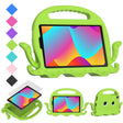 For TCL Tab 8 LE / WiFi 2023 Octopus Style EVA Hybrid PC Shockproof Tablet Case with Strap(Grass Green) - Others by PMC TechLife | Online Shopping South Africa | PMC TechLife | Buy Now Pay Later Mobicred