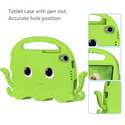 For TCL Tab 8 LE / WiFi 2023 Octopus Style EVA Hybrid PC Shockproof Tablet Case with Strap(Grass Green)