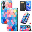 For Blackview A200 Pro CaseNeo Colorful Magnetic Leather Phone Case(Colorful Cube) - More Brand by PMC TechLife | Online Shopping South Africa | PMC TechLife