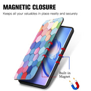 For Blackview A200 Pro CaseNeo Colorful Magnetic Leather Phone Case(Colorful Cube)