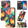 For Blackview  A96 CaseNeo Colorful Magnetic Leather Phone Case(Colorful Cloud) - More Brand by PMC TechLife | Online Shopping South Africa | PMC TechLife