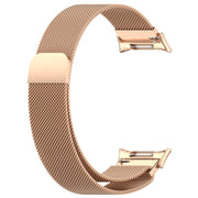 For Honor Watch 4 TMA-L19 Milan Magnetic Steel Mesh Watch Band(Rose Gold)