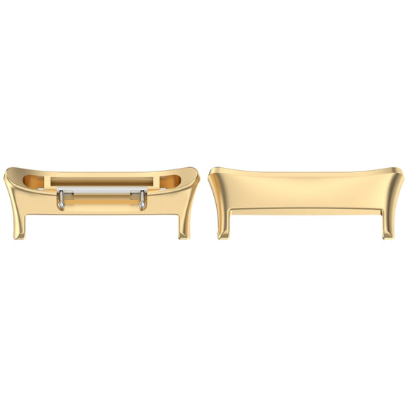 For Honor Watch 4 TMA-L19 1 Pair Metal Watch Band Connector(Gold)