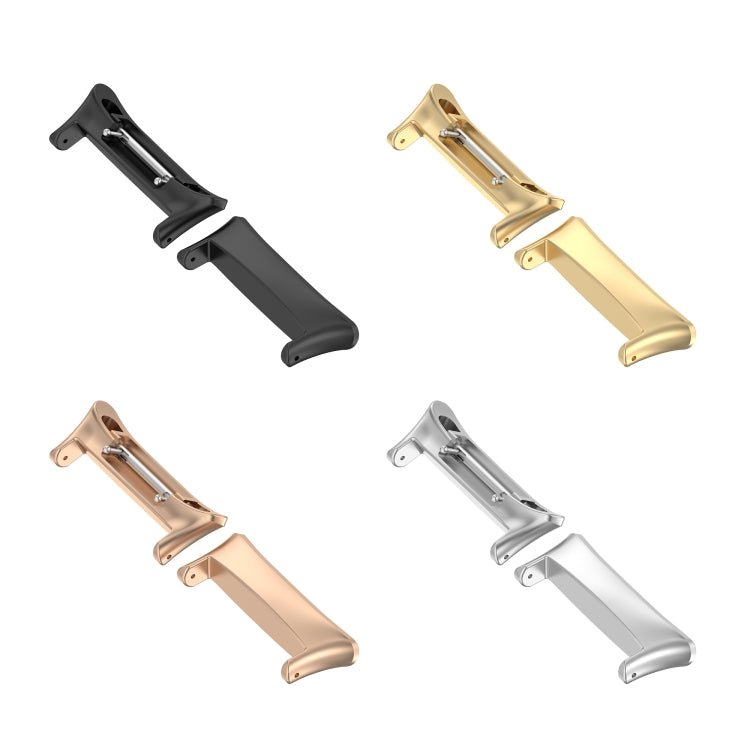 For Honor Watch 4 TMA-L19 1 Pair Metal Watch Band Connector(Gold)