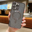 For iPhone 14 Pro Max MagSafe Glitter Electroplating TPU Phone Case(Black) - iPhone 14 Pro Max Cases by PMC TechLife | Online Shopping South Africa | PMC TechLife