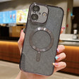 For iPhone 16 MagSafe Glitter Electroplating TPU Phone Case(Black) - iPhone 16 Cases by PMC TechLife | Online Shopping South Africa | PMC TechLife | Buy Now Pay Later Mobicred