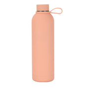 JUNSUNMAY Candy Colored Coating 304 Stainless Steel Water Vacuum Bottle, Capacity:500ml(Pink)