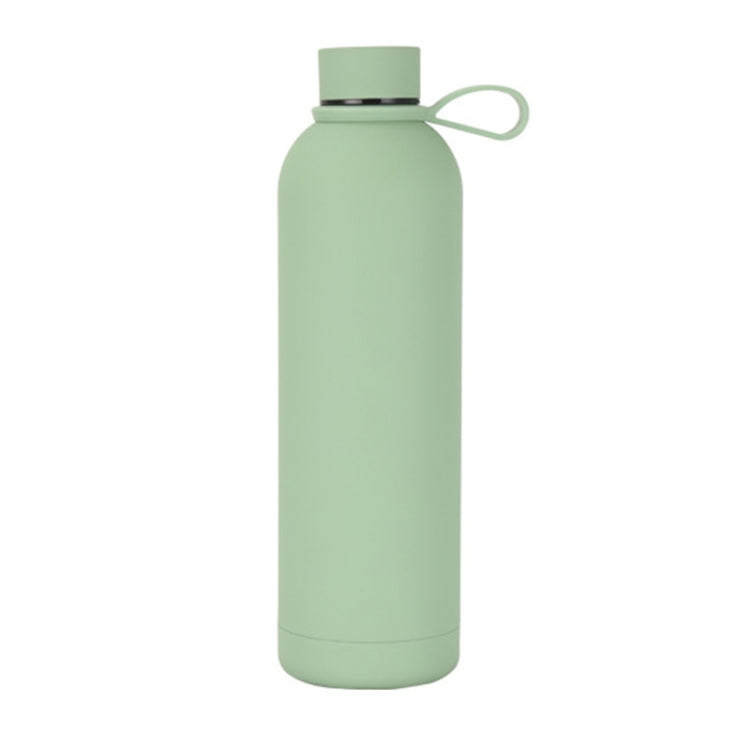 JUNSUNMAY Candy Colored Coating 304 Stainless Steel Water Vacuum Bottle, Capacity:500ml(Green)