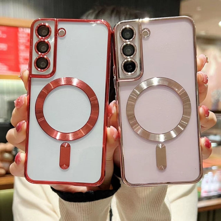For Samsung Galaxy S24 5G MagSafe Electroplating TPU Phone Case(Gold)