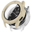 For Xiaomi Watch S3 PC + Tempered Film Integrated Watch Protective Case(Beige) - Watch Cases by PMC TechLife | Online Shopping South Africa | PMC TechLife | Buy Now Pay Later Mobicred