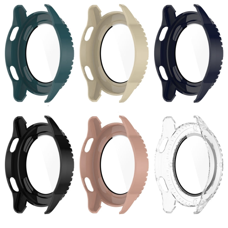 For Xiaomi Watch S3 PC + Tempered Film Integrated Watch Protective Case(Black)