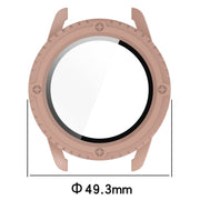 For Xiaomi Watch S3 PC + Tempered Film Integrated Watch Protective Case(Black)