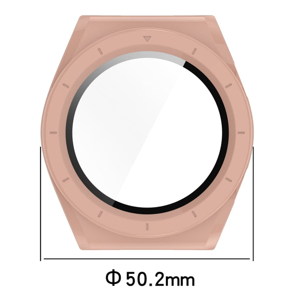 For Xiaomi Watch H1 PC + Tempered Film Integrated Watch Protective Case(Black)