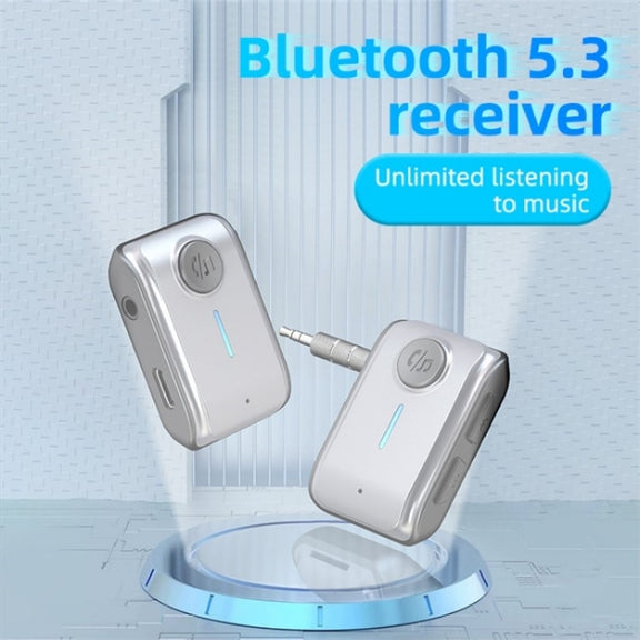 With Type-C Input TF Card Slot Hands-Free AUX Car Bluetooth Receiver