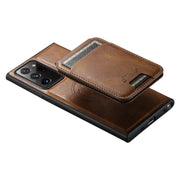 For Samsung Galaxy Note20 5G Suteni H15  Oil Eax Leather Detachable Wallet Back Phone Case(Red)