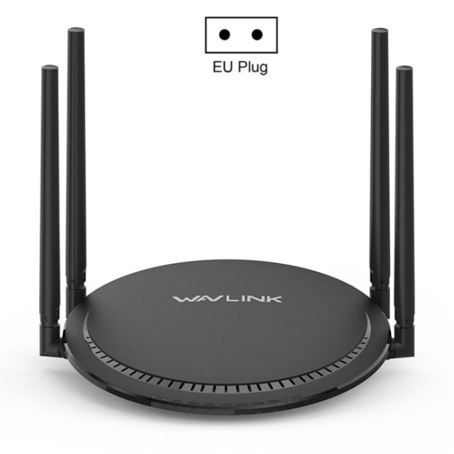 WAVLINK WN531AX2 AX1800 Dual Band Gigabit Wireless Internet Router WiFi 6 Repeater, Plug:EU Plug