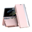 For OPPO Find N3 Side Electroplated Adsorption Leather Phone Case with Pen Slot(Pink) - Find N3 Cases by PMC TechLife | Online Shopping South Africa | PMC TechLife