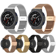 For Amazfit Active Edge A2212 Milan Mesh Single Buckle Watch Band(Silver)
