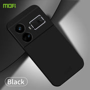 For Realme GT5 MOFI Qin Series Skin Feel All-inclusive PC Phone Case(Black)
