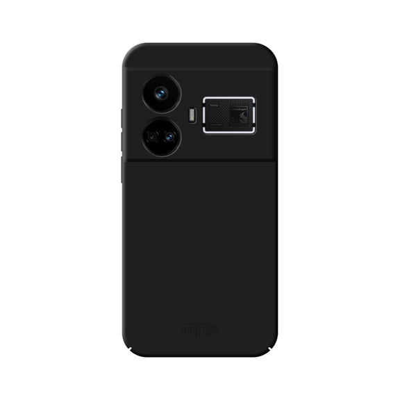 For Realme GT5 MOFI Qin Series Skin Feel All-inclusive PC Phone Case(Black)
