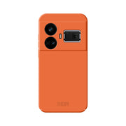 For Realme GT5 MOFI Qin Series Skin Feel All-inclusive PC Phone Case(Orange)