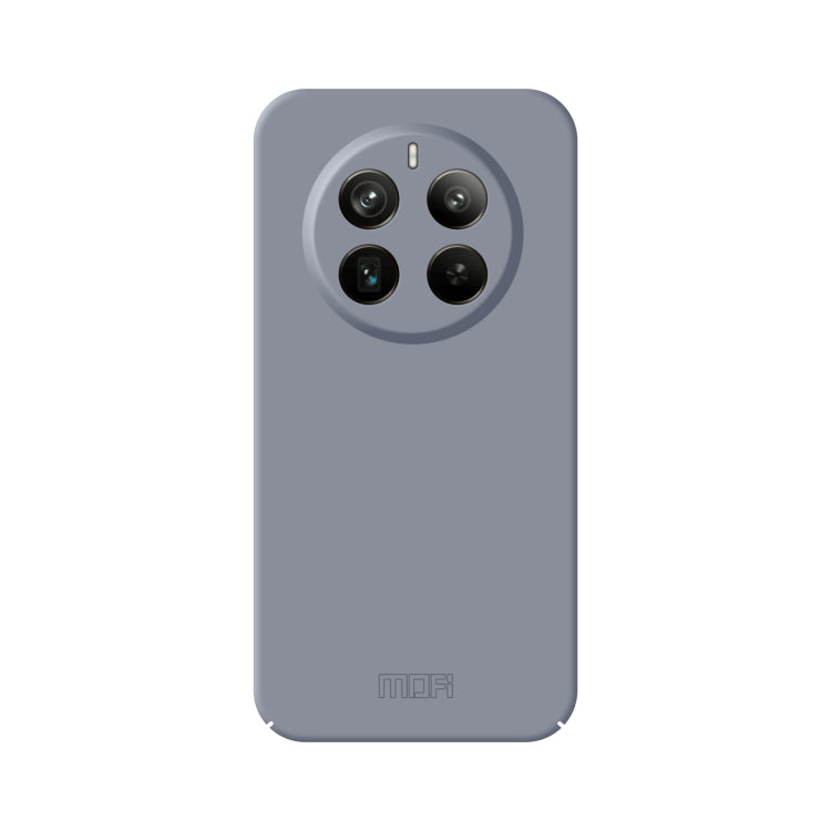 For Realme 12 Pro / 12 Pro+ MOFI Qin Series Skin Feel All-inclusive PC Phone Case(Gray)