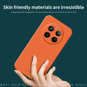 For Realme 12 Pro / 12 Pro+ MOFI Qin Series Skin Feel All-inclusive PC Phone Case(Gray)