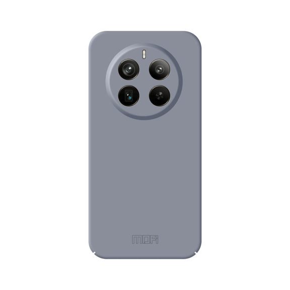 For Realme 12 Pro / 12 Pro+ MOFI Qin Series Skin Feel All-inclusive PC Phone Case(Gray)