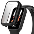For Xiaomi Smart Band 8 Active Full Package TPU Electroplated Watch Protective Case(Black) - Watch Cases by PMC TechLife | Online Shopping South Africa | PMC TechLife | Buy Now Pay Later Mobicred
